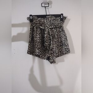 Shein Leopard Print Shorts Size XS